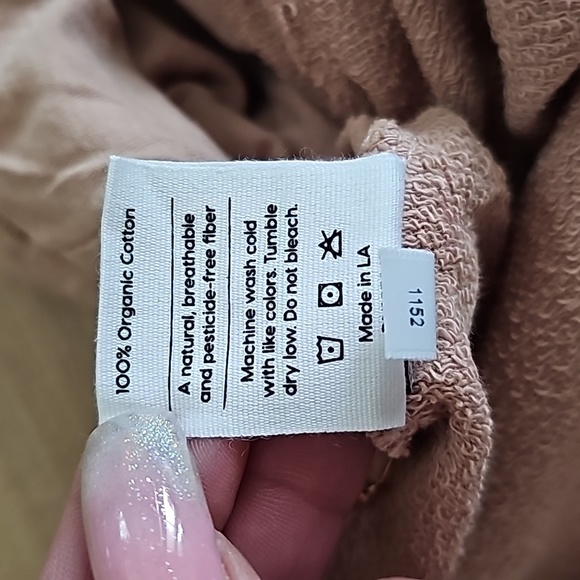 NWT'S MATE The Label Terry Classic Joggers - Picture 7 of 9